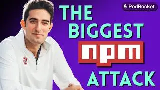 How the npm supply chain attacks affect devs | Feross Aboukhadijeh | PodRocket
