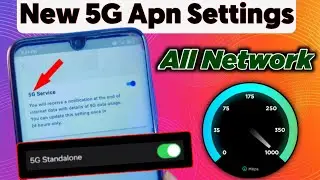 how to convert 4g network into 5g network settings 2023 | 5g internet apn settings for all network