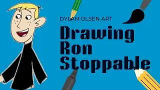 How to Draw Ron Stoppable from Disney’s Kim Possible Series