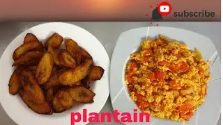 How to make fried plantain and egg stew Nigeria Recips