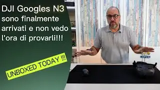 DJI Googles N3 sono arrivati e non vedo l'ora di provarli volando con il Neo
