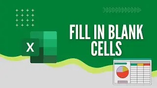 Automatically Fill Blank Cells In Excel With Value Above