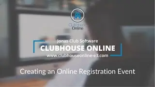 Online Calendar -  Creating an Online Registration Event