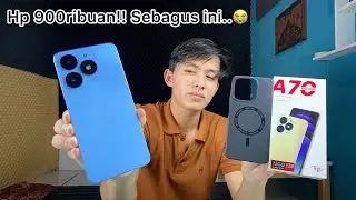 Unboxing Itel A70, Hp 900ribuan!! Desain, Fitur dan Speknya Luar Biasa !!