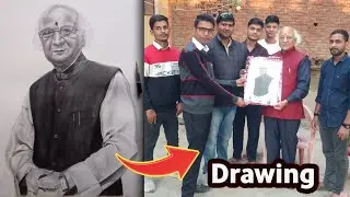 पेंसिल sketch ड्राइंग gift 😊 खूबसूरत स्केच #sketch #prank #art #drawing