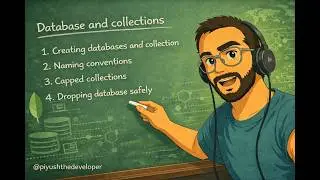 Database and Collections in MongoDB | MongoDB Complete Tutorial For Developers