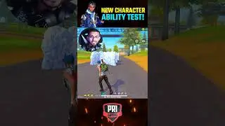 New Character OSCAR Ability Test in Garena Freefire🔥l 