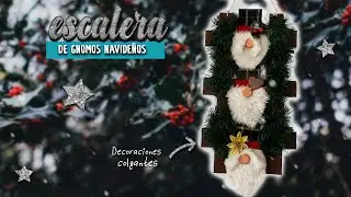 🎄 GNOMOS NAVIDEÑOS - Manualidades navideñas para COLGAR - Manualidades navideñas para LA PUERTA