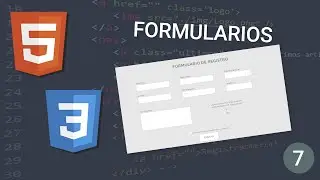🎓 Curso HTML y CSS desde cero - Formularios - 7 👩🏼‍💻 👨🏼‍💻