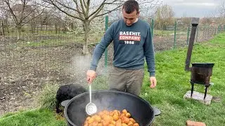 КАЗАН-КЕБАБ В 100-ЛИТРОВОМ КАЗАНЕ