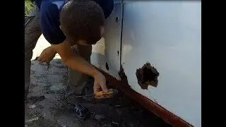 Латаем дыры Волге бумагой! Бюджет 3000 рублей!