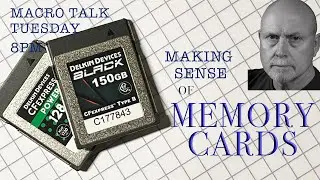Making Sense of Memory - Macro Talk #75 -  A. Walls Photography, Dec 26,  2023