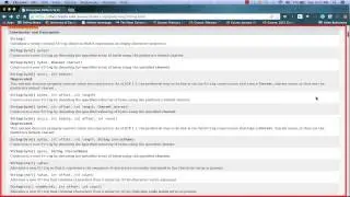 Using the JAVA API Online Documentation