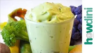 How to make avocado herb dip