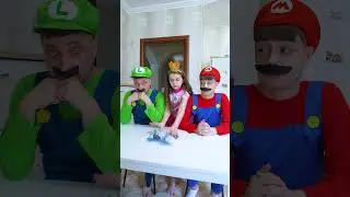Greedy Luigi ate all the ice cream #shorts