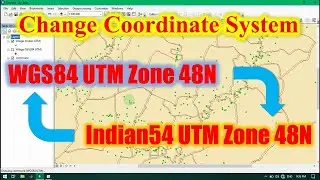 How to change Projected Coordinate System (PCS) in ArcGIS ||Khmer GIS Academy||