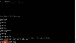 (Initial Router and Switch Configuration) 11  Change the hostname and set the banner