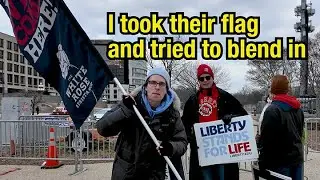 Trolling “Pro-Lifers” at an Anti-Abortion rally
