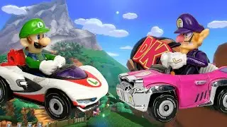 Episode 2 - DK Mountain - The Race for the Mushroom Kingdom - Mario Kart Hot Wheels