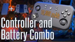 Joy-cons + 10,000mAh Battery Pack