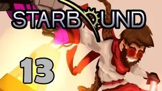 Прохождение Starbound (v.Glad Giraffe) #13 - Холод и роботы
