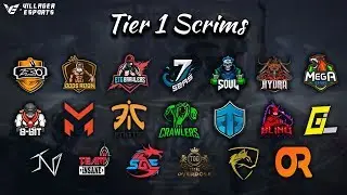 [Hindi] Tier 1 Scrims • PUBG Mobile • Villager Esports