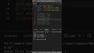 Simple calculator in python