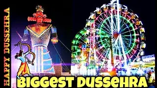 Biggest Dashara In INDIA 🙏 | Biggest Ravan 💥
