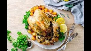 Roast Chicken with Seasonal Vegetables