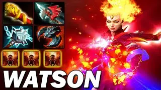Watson's Lina Domination: 17 Kills & 11 Assists in Dota 2 Pro Gameplay!