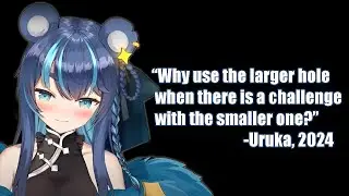 Uruka Really Going For the Lewdtuber of the Year Award