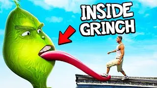 What's Inside GRINCH HEAD In GTA 5? (Mods)