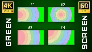 #03 Colorful Circal || Green screen transition || Video effect || 2020 || 60fps HDR (ULTRA HD)
