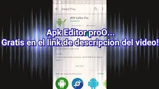 APK EDITOR PRO GRATIS EN EL LINK|VixTV|Mediafire|