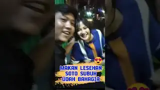 makan lesehan soto subuh bareng² aja udah bahagia👩‍❤️‍👨❤️#dennycaknan #belbon #shorts #shortvideo