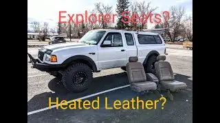 Ford Ranger Seat Swap LEATHER AND HEATED PT.1