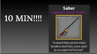 How to get saber in bloxfruits