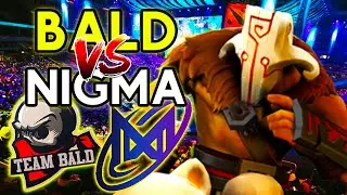 TI WINNERS SMURFING DIV 2 - Team Bald vs Nigma Galaxy with Voice Communication