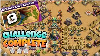 Galadon's Golem Gauntlet Challenge (Clash of Clans)
