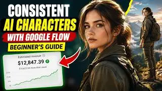 How to Create Consistent AI Characters, Voices & Videos with Google Flow (Beginner's Guide)