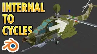 Convert Blender Internal Texture Materials to Cycles Render Fast