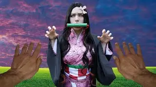 I Made Nezuko MAD At Me (Demon Slayer Real Life)