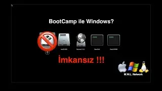OpenCore ile macOS Kurulumu  - Bölüm 4 : Bootcamp ile Windows Kurulumu