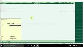 GCC VAT - Record Purchases within GCC Countries for GCC VAT in Tally ERP 9