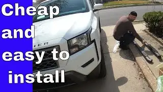 2022 Nissan Frontier SV running boards