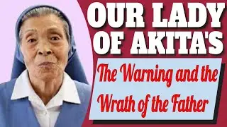 Our Lady of Akita's Message to Sister Agnes Sasagawa on God's Wrath