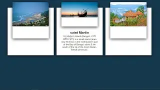 CSS Responsive Card Hover Effects | HTML and CSS
