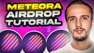 Meteora Airdrop Tutorial [Solana Ecosystem Airdrops]