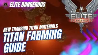How to collect Caustic Thargoid Materials from the Maelstrom - Farm that TITAN in Elite Dangerous
