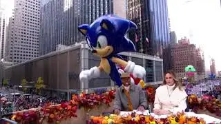 SONIC at the 2021 MACY'S PARADE - CBS BROADCAST